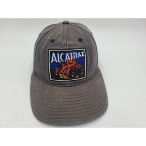 Vtg Alcatraz Island Prison Golden Gate National Parks Ouray (Fits Small) Hat Cap